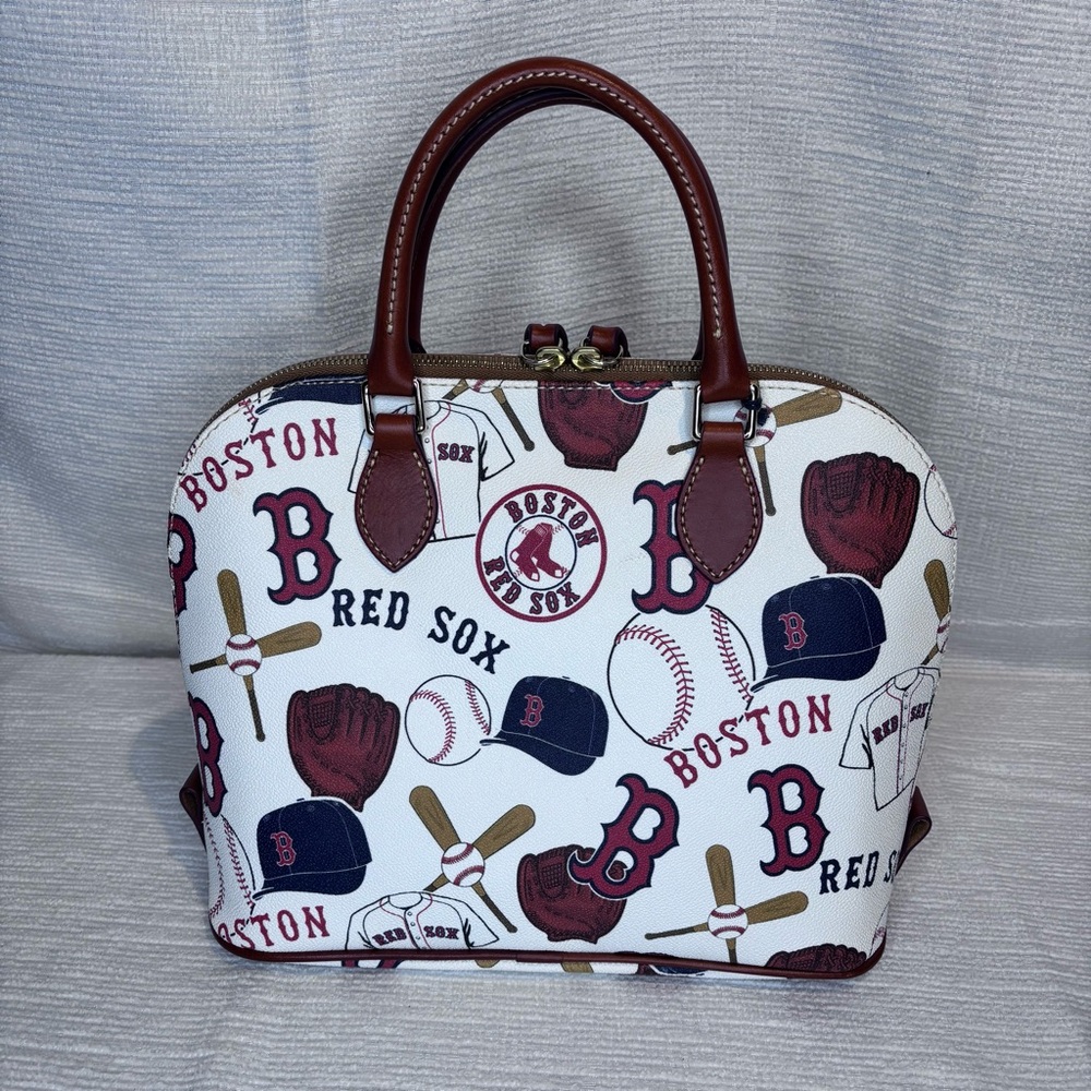Dooney & Bourke Boston Red Sox Satchel - Picture 3 of 9